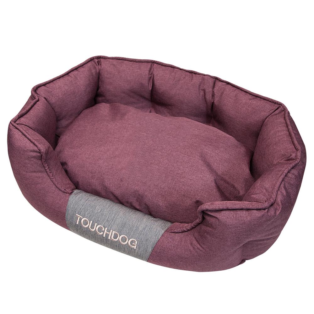 pink dog beds for large dogs