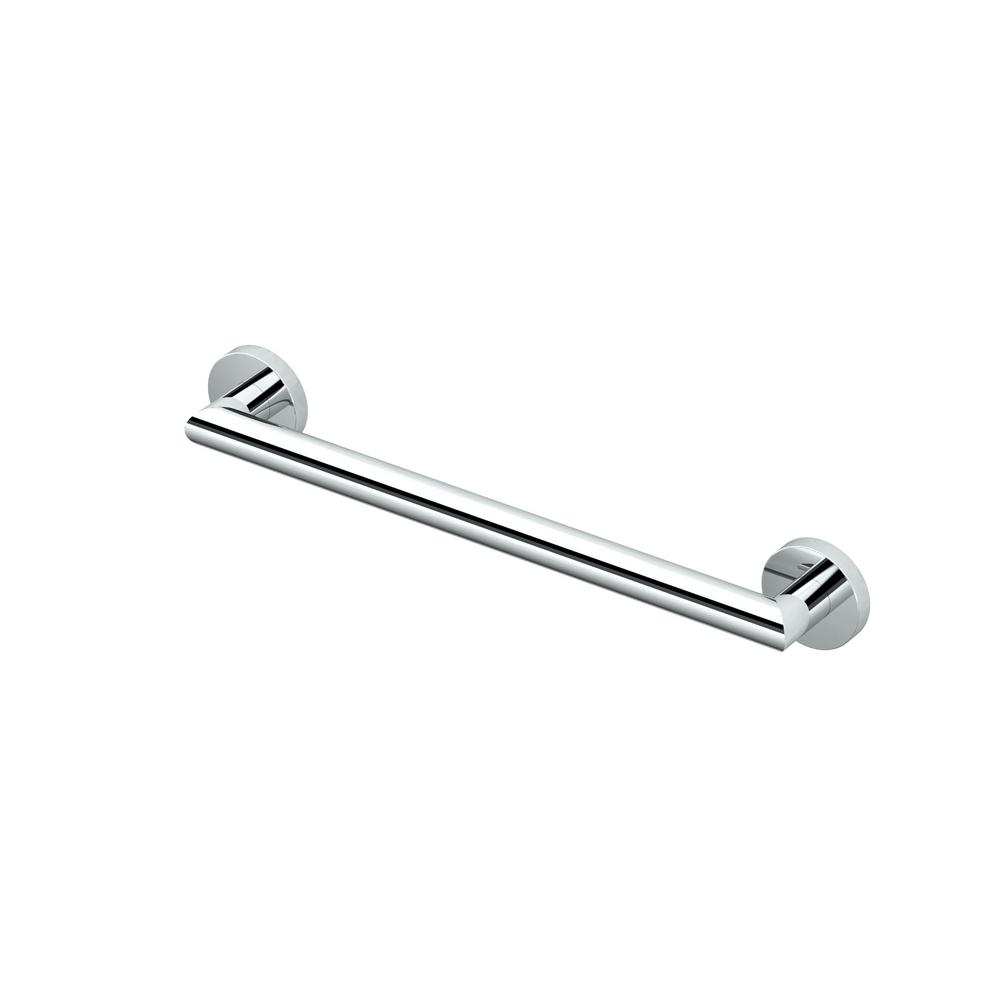 Gatco Glam, 18 In. Grab Bar In Chrome-962 - The Home Depot