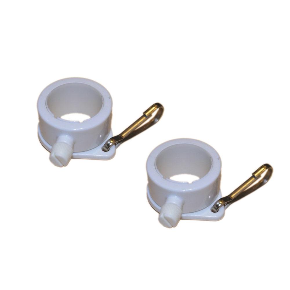 For Valley Forge Flag 1-Inch Diameter Rotating Mounting Rings 2-Piece CA