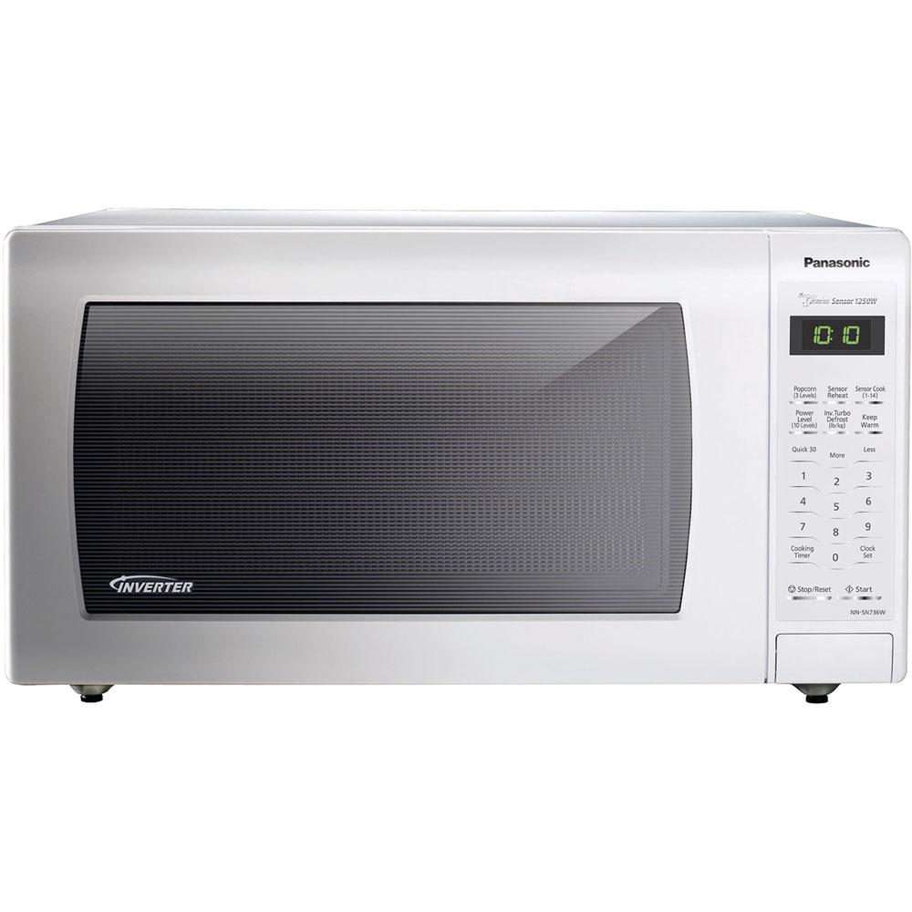 Turntable Panasonic Countertop Microwaves The Countertop Microwave In White Built Capable With Sensor