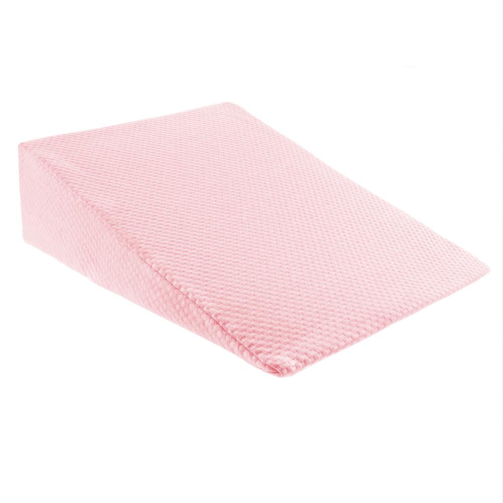 Lavish Home Memory Foam Pillow with Bamboo Fiber Cover Wedge Pillow in