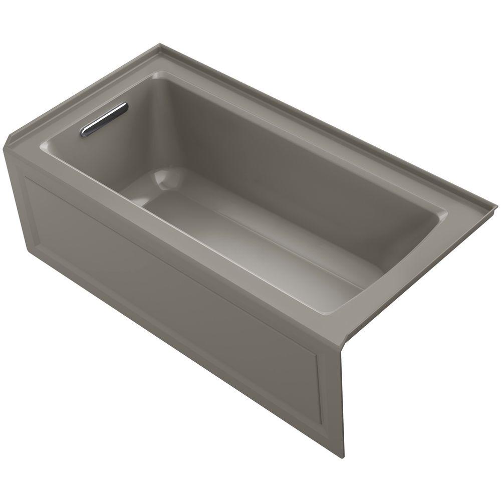 American Standard Evolution 5 ft. Left Drain Deep Soaking Tub with