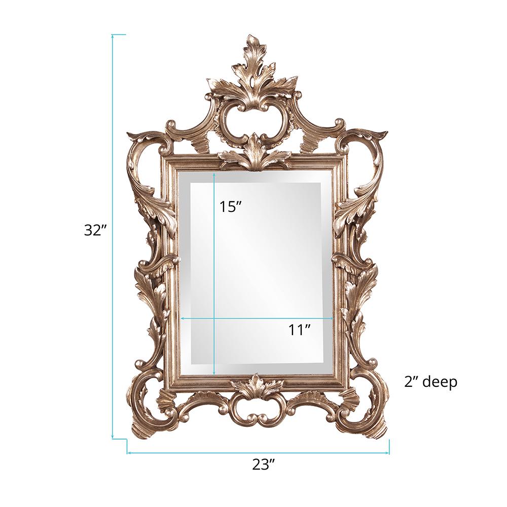 Howard Elliott 32 In X 20 Andrews Scroll Mirror 84012