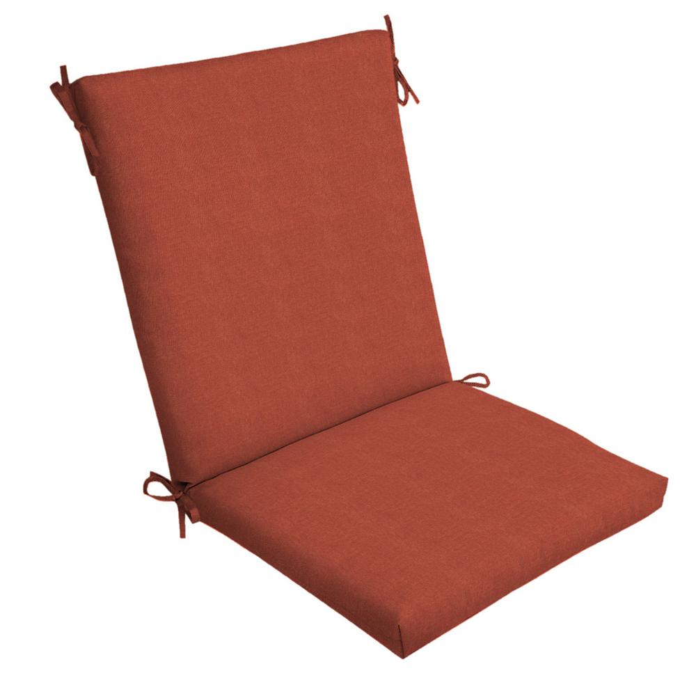 Orange Outdoor Cushions Patio Furniture The Home Depot