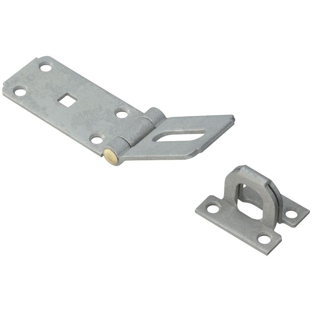 National Hardware 7-1/4 in. Galvanized Extra Heavy Hasp-V33 X-HVY HASP ...