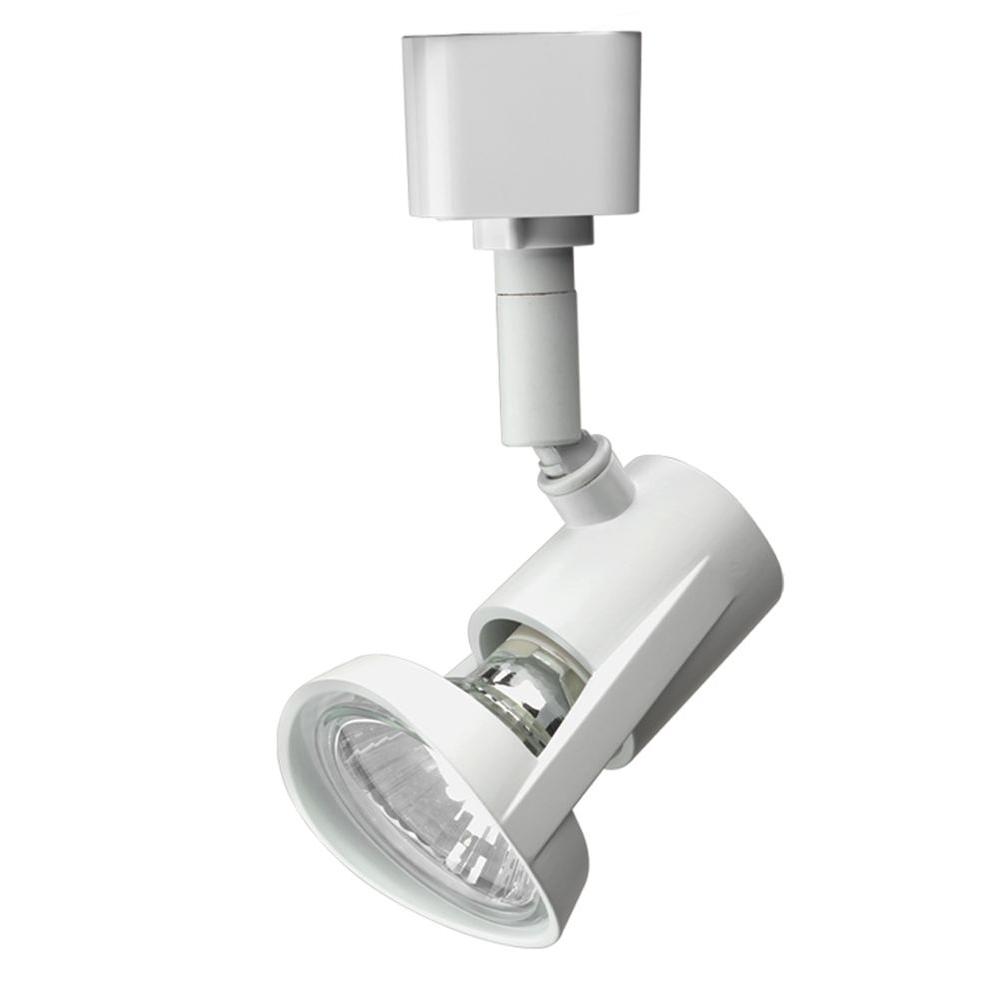 1 Light White Track Lighting