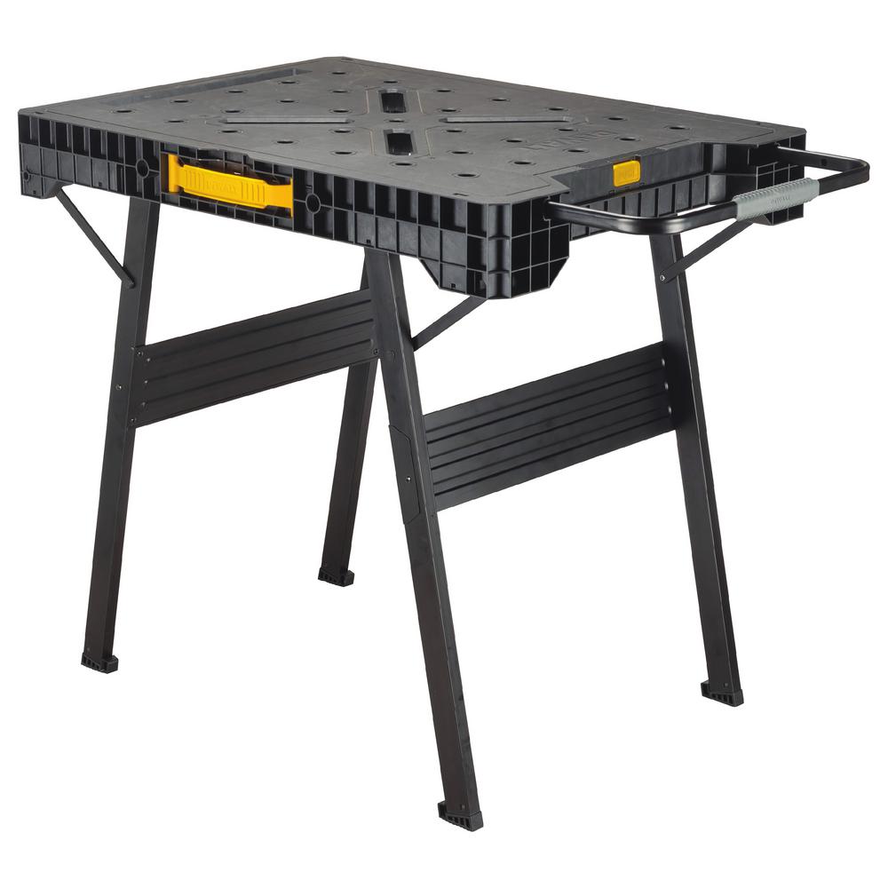 Dewalt 33 In Folding Portable Workbench Dwst11556 The Home Depot