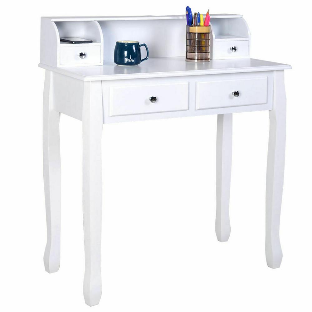 White - Computer Desk - Desks - Home Office Furniture ...
