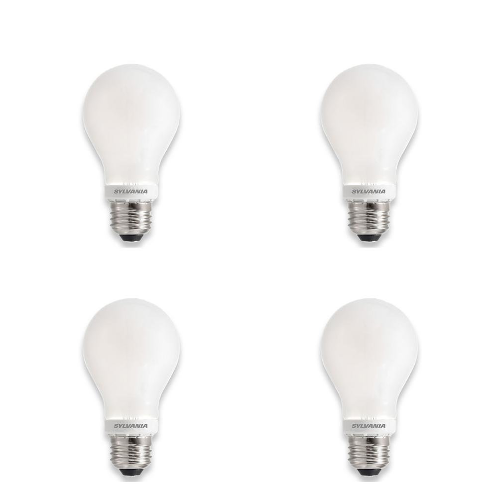 Sylvania 60 Watt Equivalent A19 Dimmable Energy Saving Household Led Light Bulb Daylight 4 Pack Sylvania 60 Watt Equivalent A19 Dimmable Energy Saving Household Led Light Bulb Daylight 4 Pack