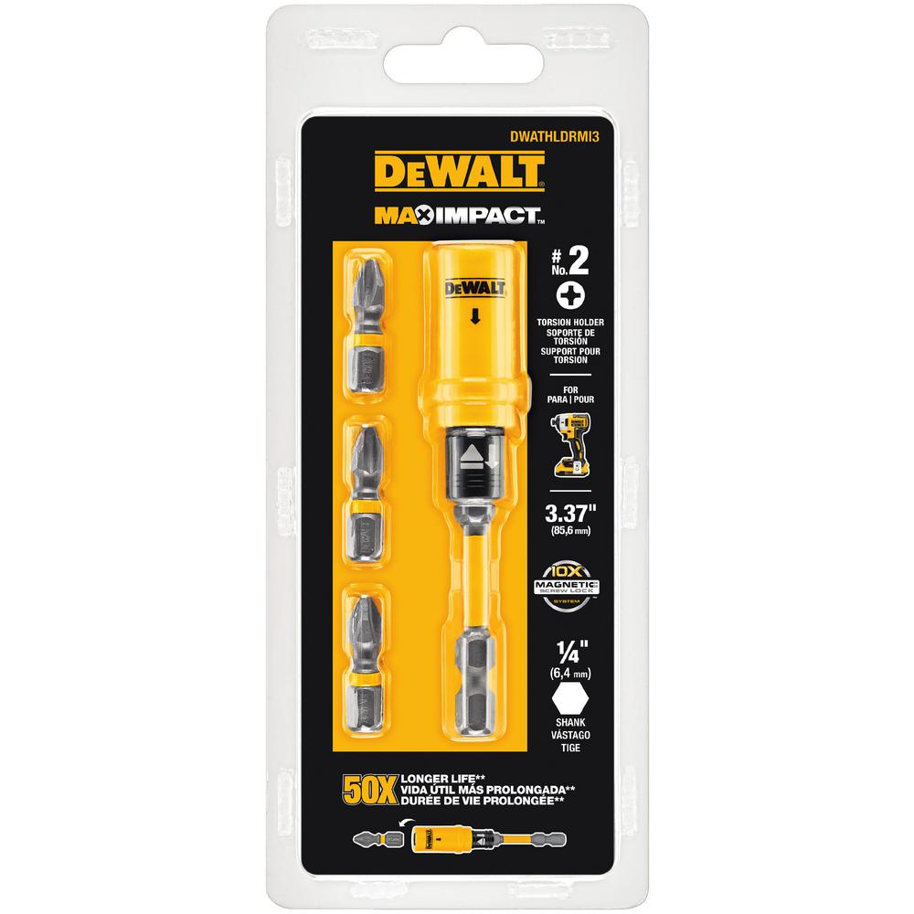 DEWALT Max Impact Screw Lock HolderDWATHLDRMI3 The Home Depot