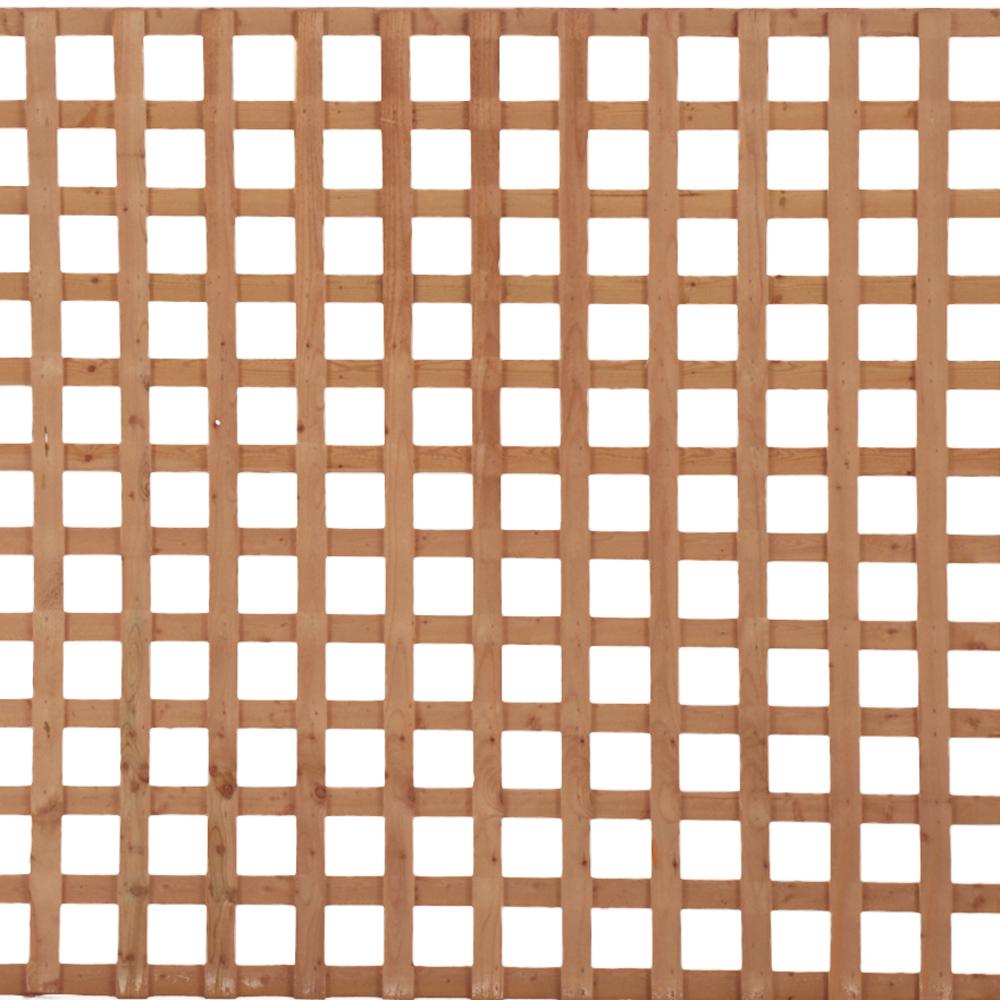 wooden lattice white background