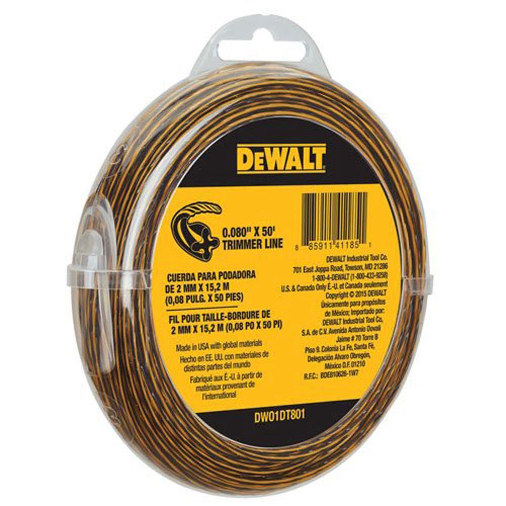DEWALT 0.080 in. x 50 ft. Replacement Line for Cordless Battery