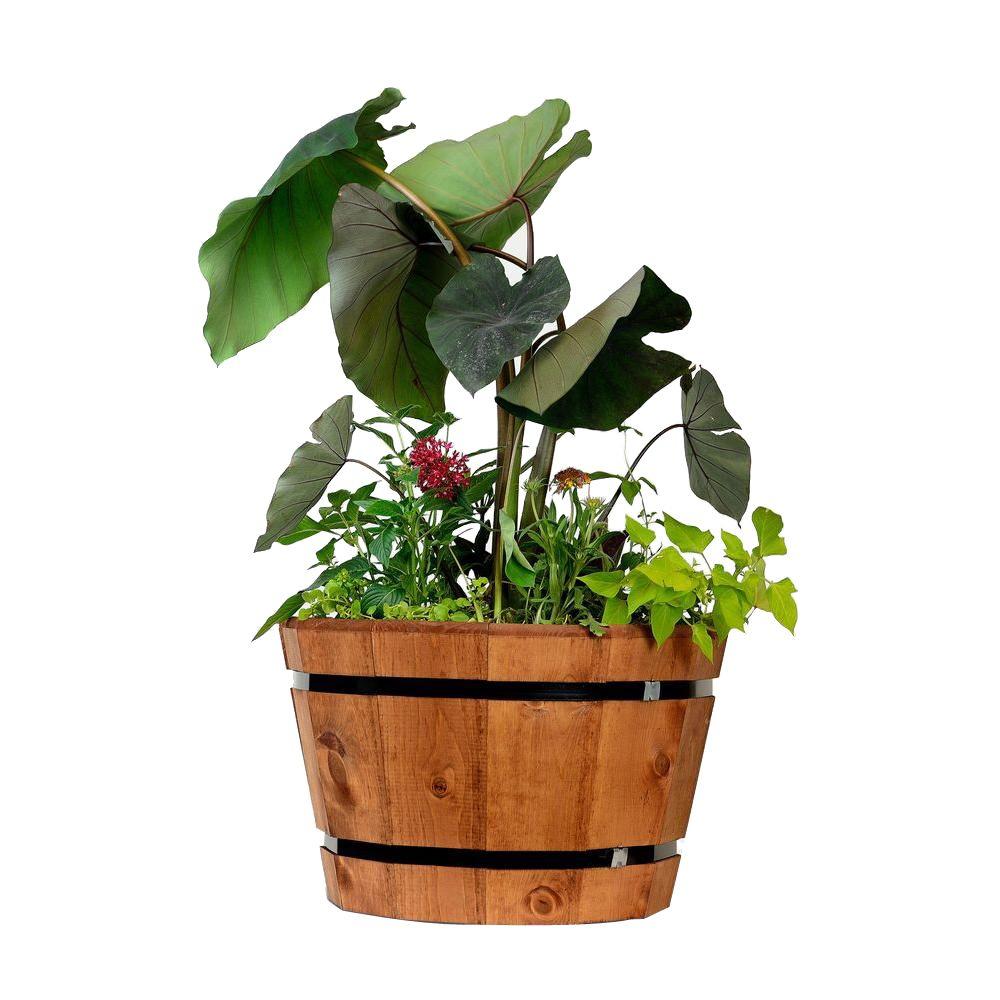 Barrels Pots & Planters The Home Depot