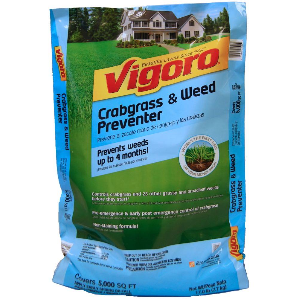 Vigoro 5,000 sq. ft. Crabgrass Preventer225241 The Home Depot