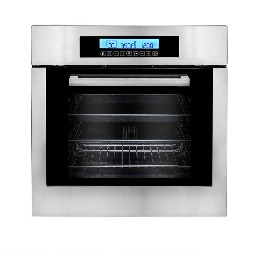 24 In Single Electric Wall Ovens The Home Single Electric Wall Oven W 10 Functions