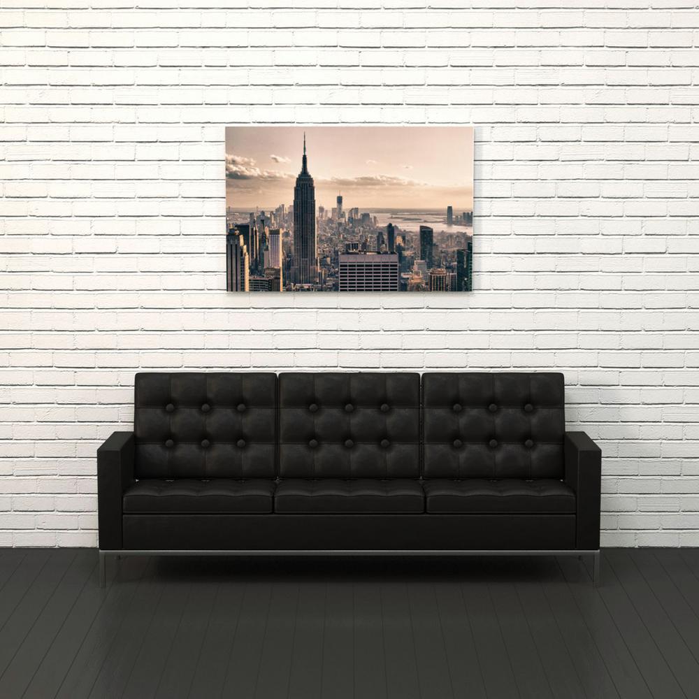 25 59 In X 38 58 Winter New York Decor Frame By Paperflow Winter In New York Decor Frame By Paperflow Printed Wall Art On Plexiglass With Stand Out Mounts Pht10c The Home Depot