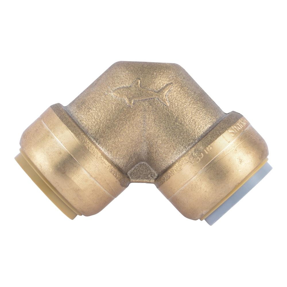 10 SharkBite 3//4/" Brass 90-Degree Polybutylene Elbow Fitting pack Of 10
