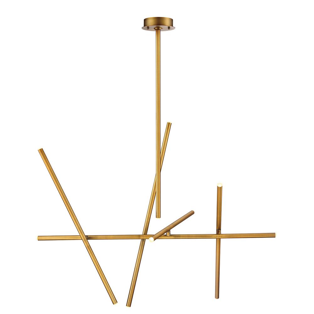 Eurofase Leyton 6 Light Antique Br Chandelier 33709 024 The Eurofase Leyton 6 Light Antique Br