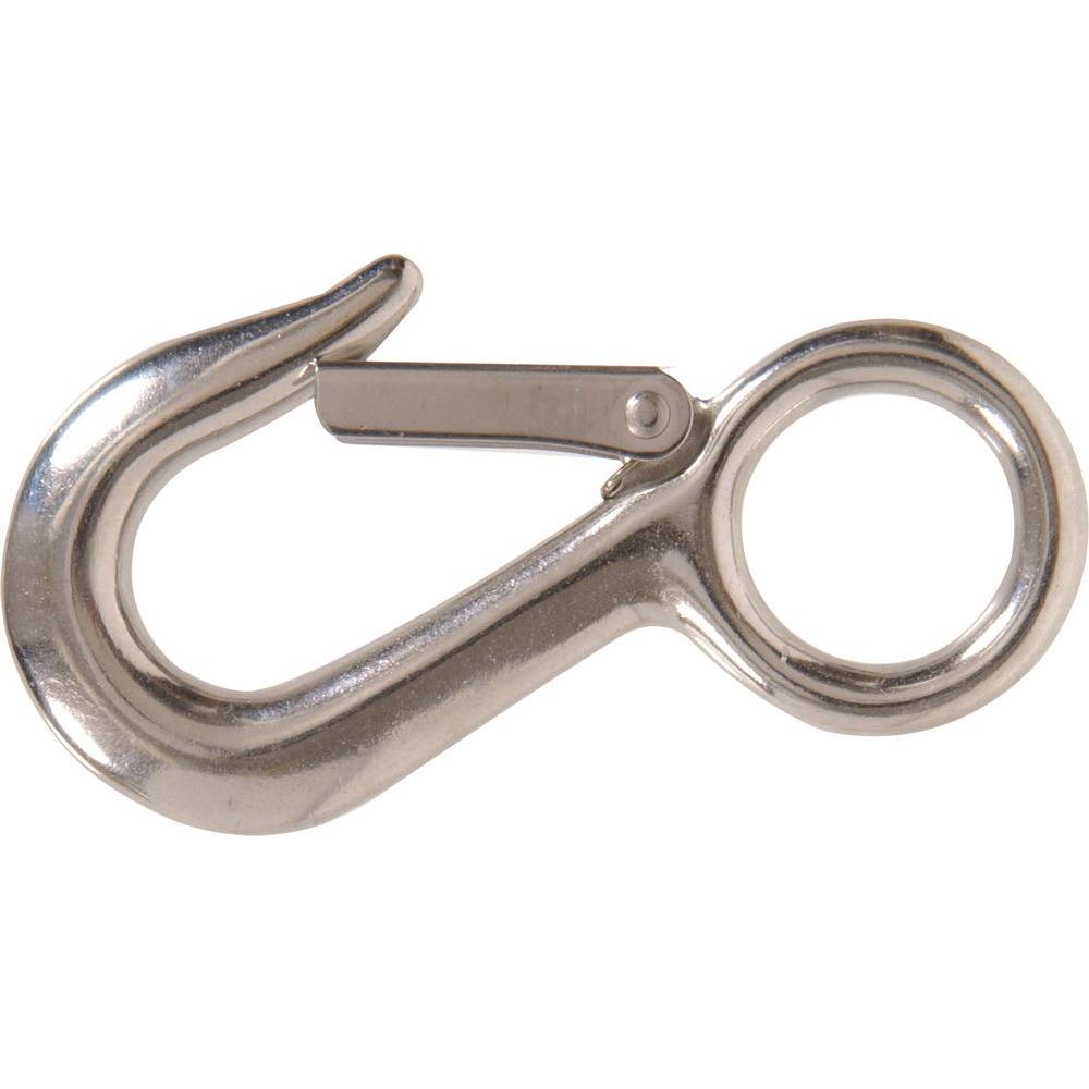 Hardware Essentials 11/8 x 41/2 in. Snap Hook with Round Fixed Eye