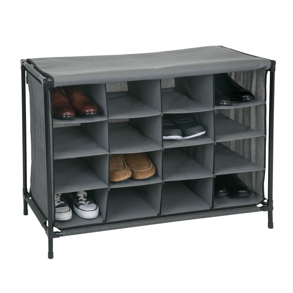 32 99 In Shoe Storage Benches Shoe Storage The Home Depot