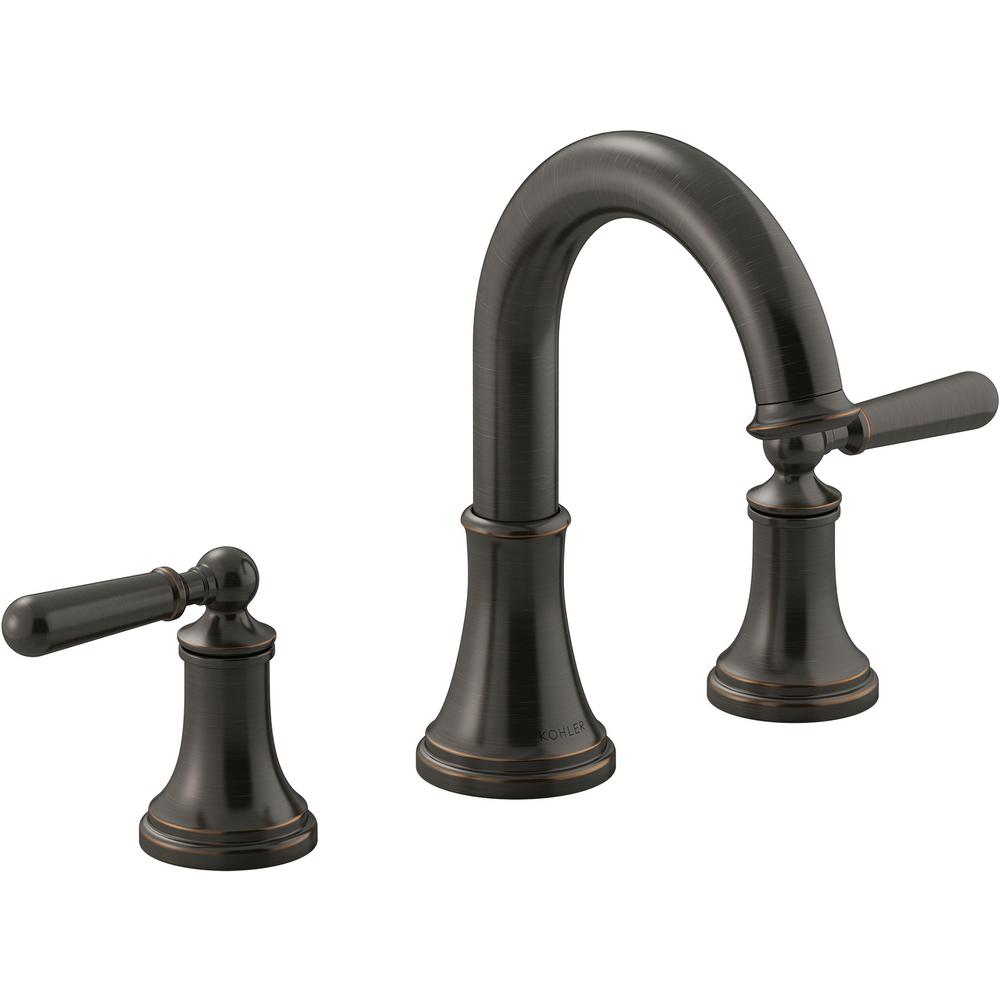 Oil Rubbed Bronze Kohler Widespread Bathroom Sink Faucets K R30582 4d 2bz 64 600 