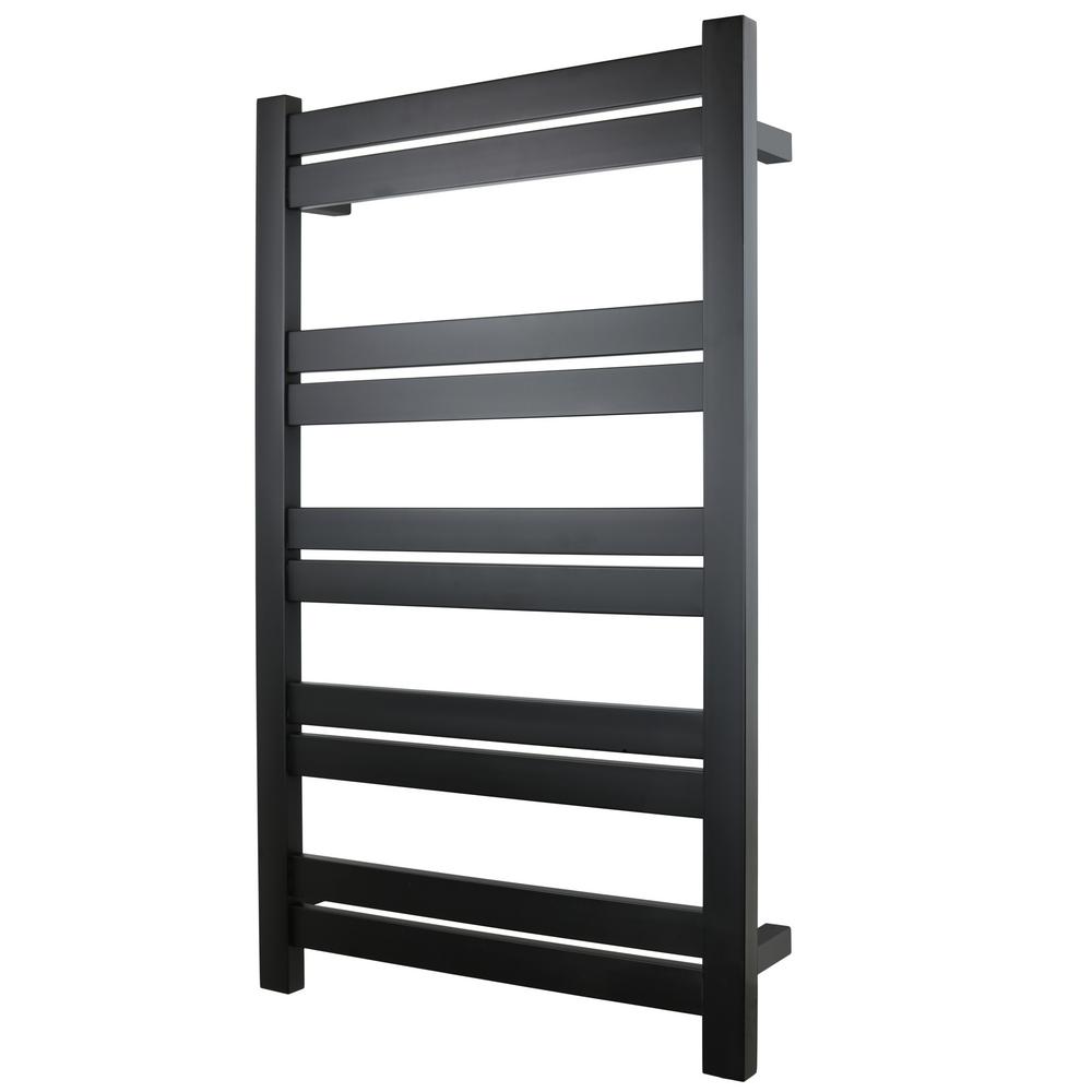 Black Matte Towel Warmers Bathroom Hardware The Home Depot Black Matte Towel Warmers Bathroom