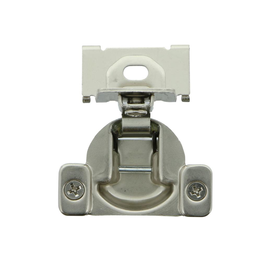 Ultra Hardware 1/2 in. Overlay SelfClosing Concealed Hinge for Framed