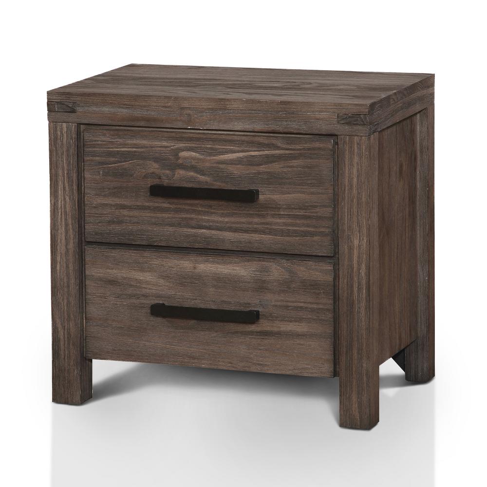 2 Brown Nightstands Bedroom Furniture The Home Depot