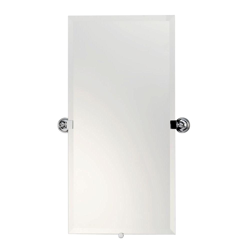 Ginger London Terrace 17 In W X 30 L Wall Mount Frameless W X 30 In L Wall Mount Frameless Pivoting