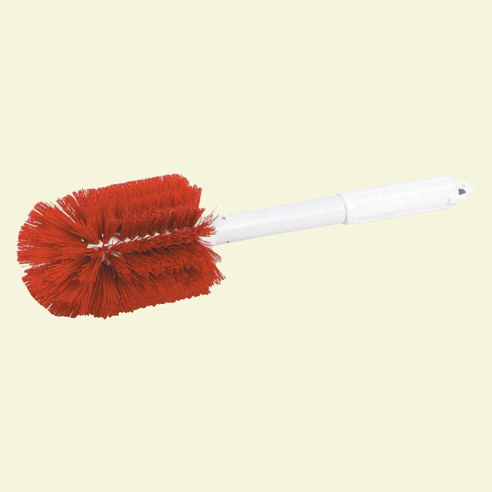 Carlisle 3.5 inch x 5 inch Red Multi-Purpose Valve and Fitting Brush (Case of 6) by Carlisle