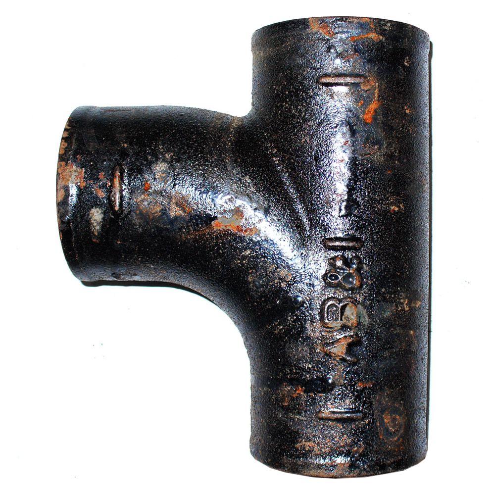 AB&I Foundry 3 in. CastIron NoHub x NoHub Sanitary Tee370244 The