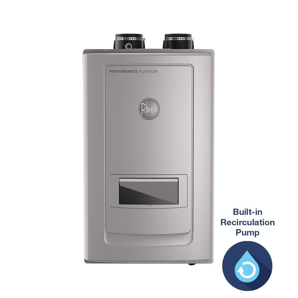 rheem performance platinum 11 gpm natural gas high efficiency indoor