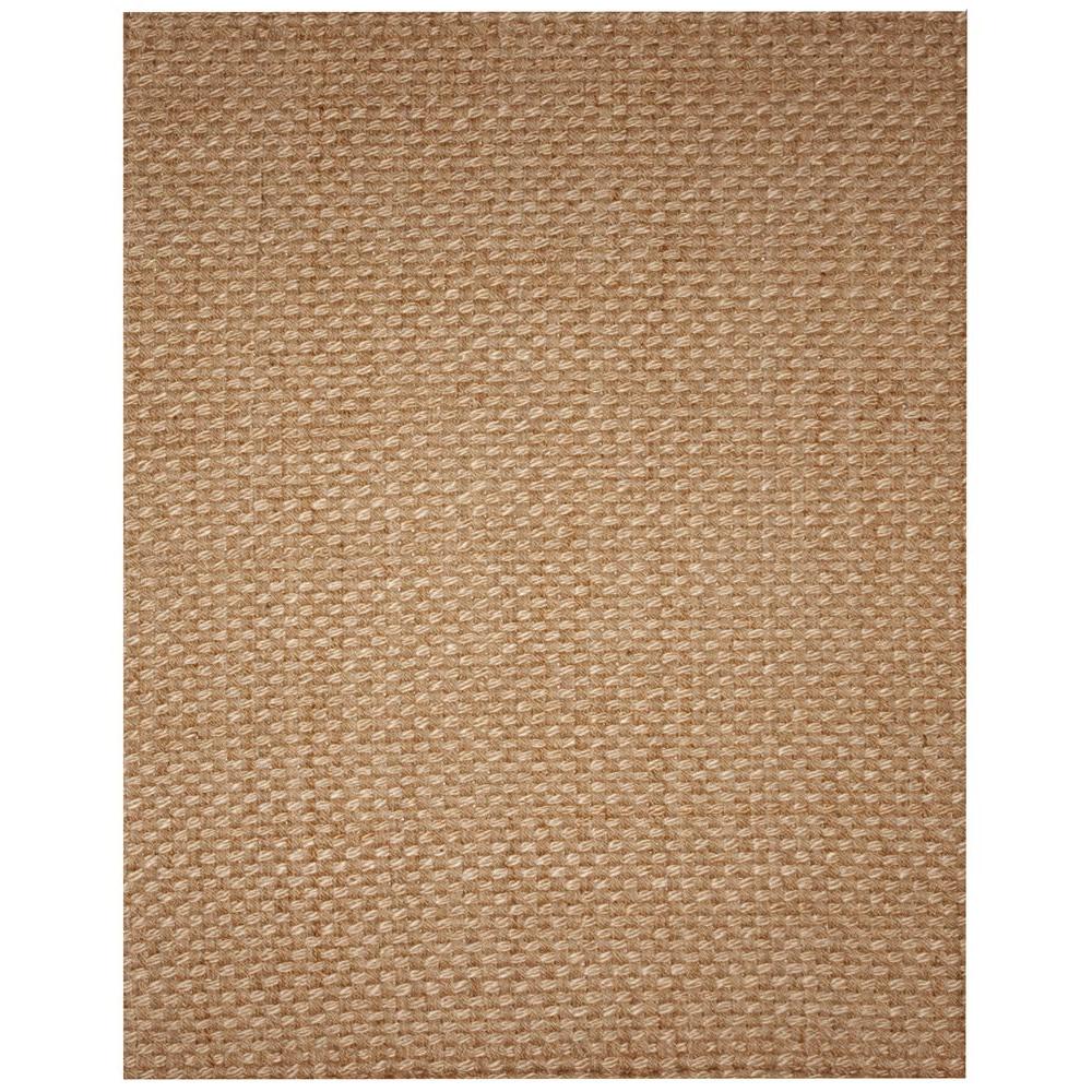 Anji Mountain Kilimanjaro Tan 8 ft. x 10 ft. Jute Area RugAMB03050810