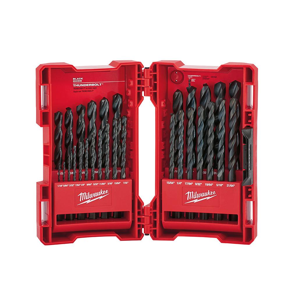 Milwaukee Black Oxide Drill Bit Set 29 Piece