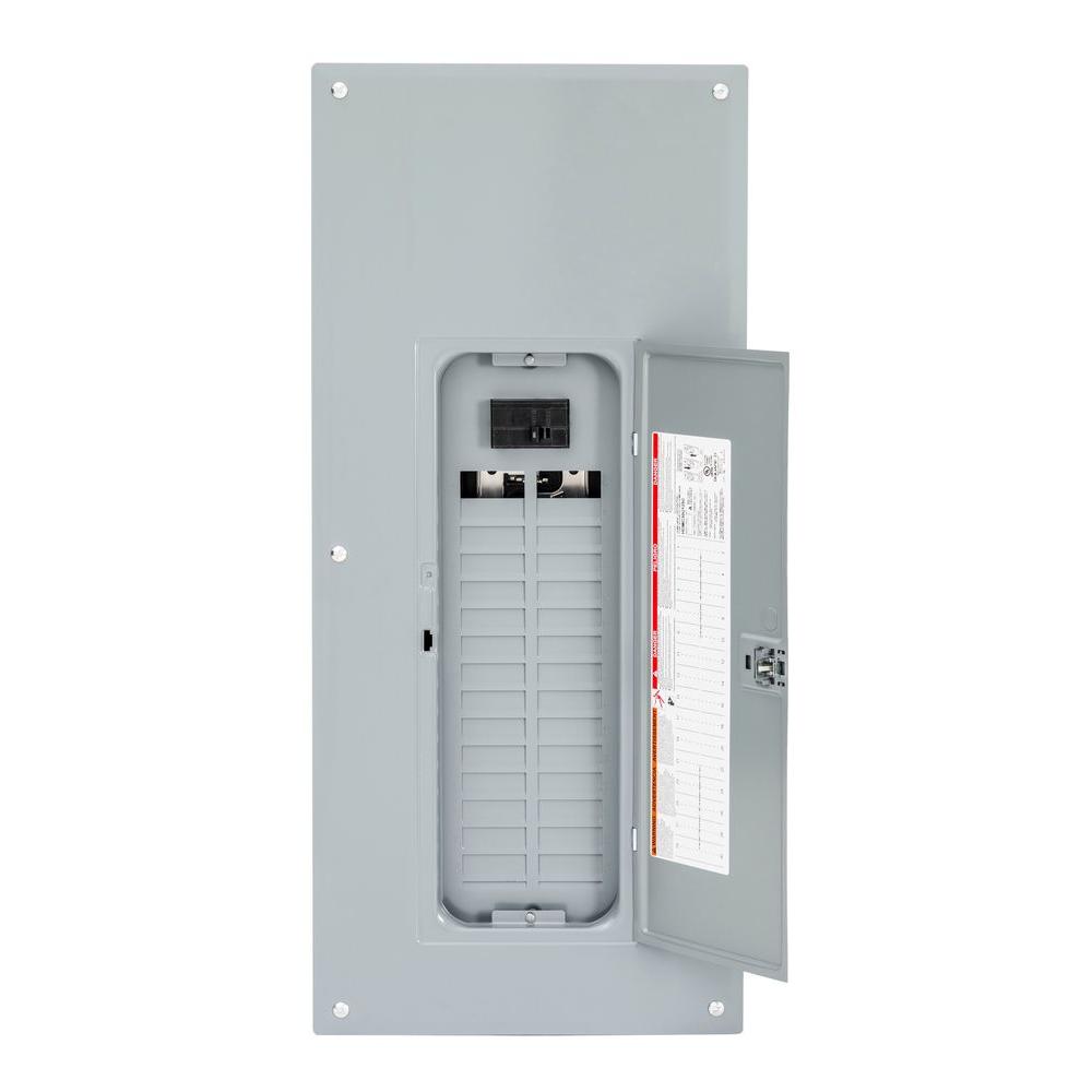 Square D 60-Circuit 30-Space 100-Amp Main Breaker Load Center