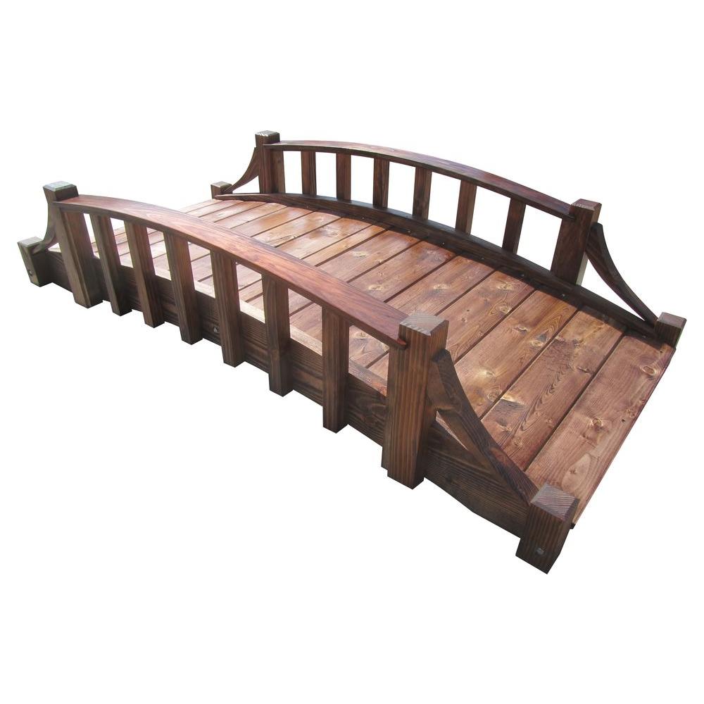 Garden Bridges Outdoor Decor The Home Depot