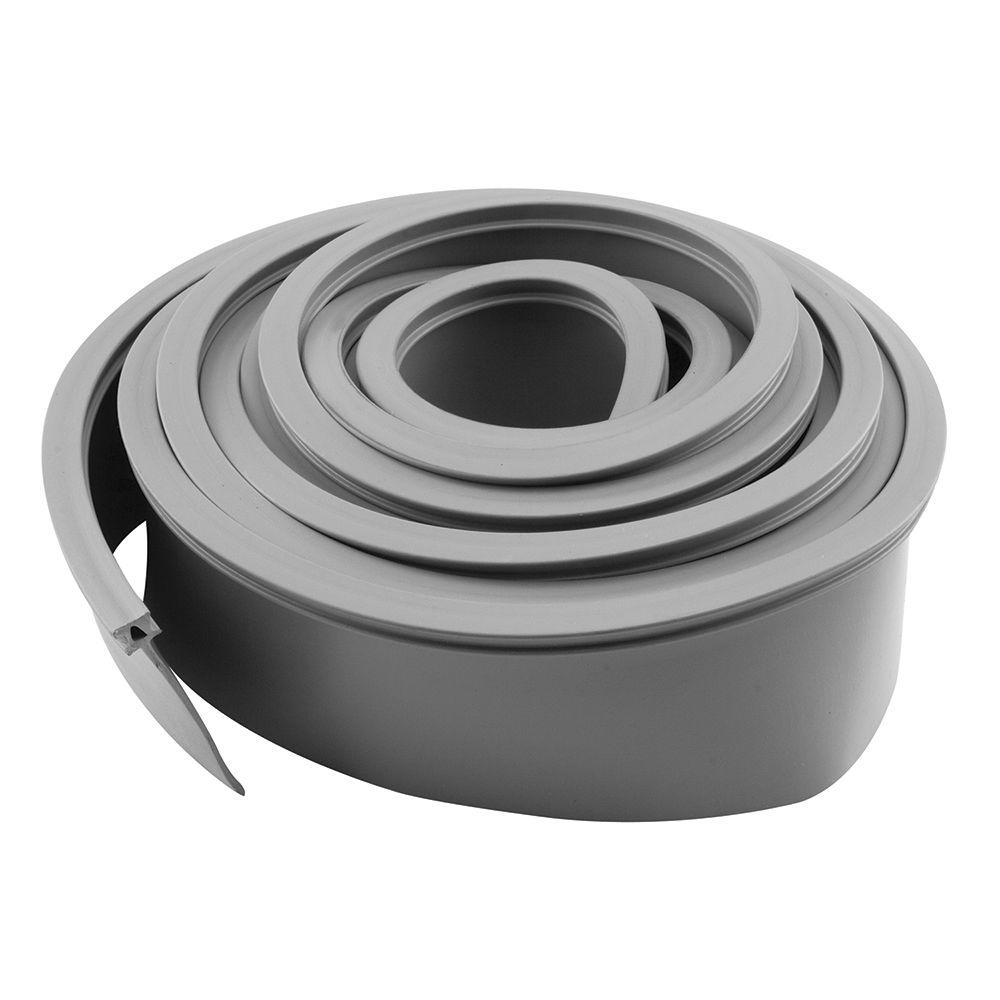 Prime Line 10 Ft Gray Vinyl Garage Door Bottom Seal