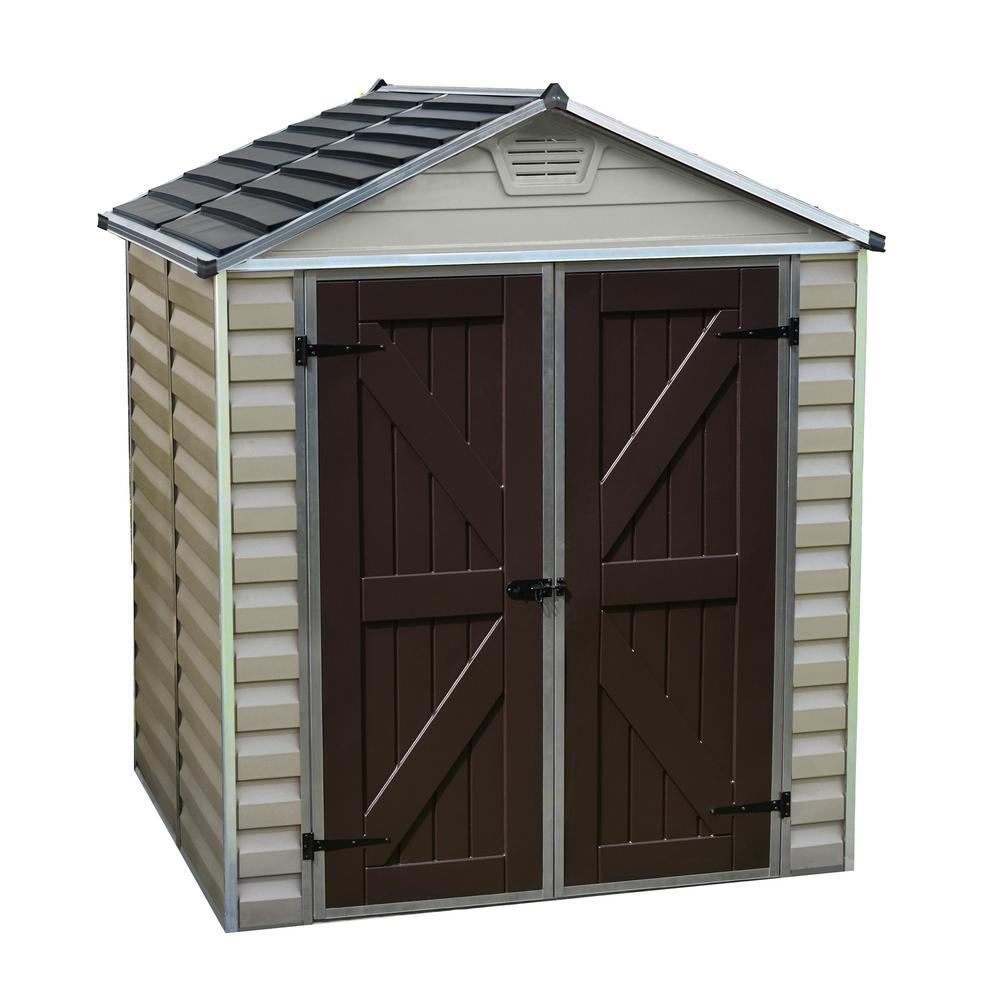 Storage shed replacement doors