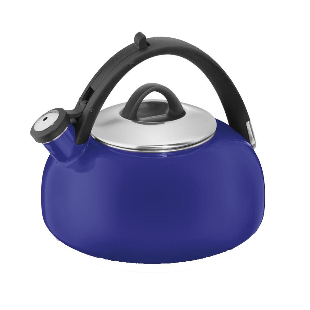 UPC 086279082589 product image for Peak 8-Cup Stainless Steel Tea Kettle, Blue | upcitemdb.com