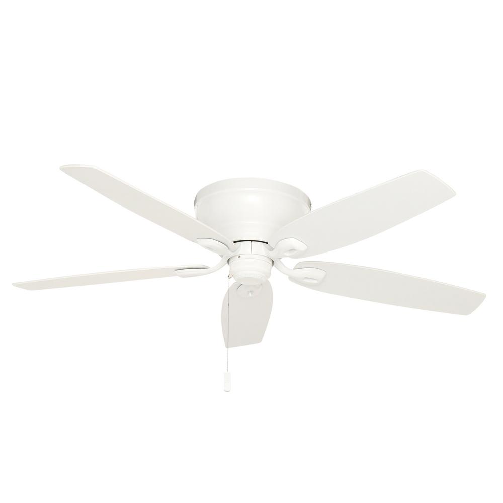 Durant 54 In Indoor Snow White Ceiling Fan
