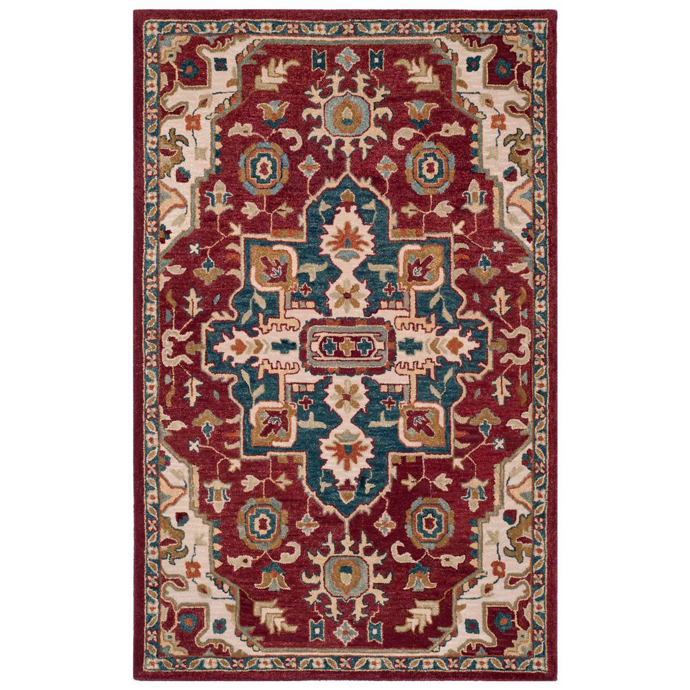 Safavieh Aspen Red/Blue 5 ft. x 8 ft. Area Rug APN507A5 The Home Depot
