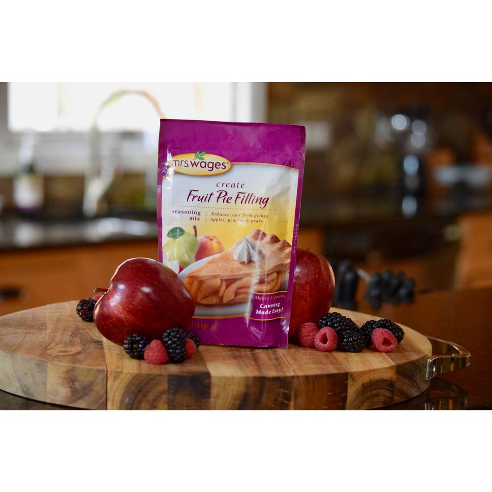 Mrs. Wages Fruit Pie Filling Canning Mix (12-Pack) by Mrs. Wages