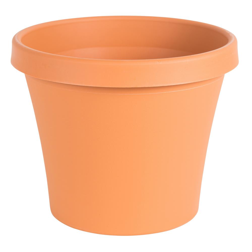 Bloem 8 X 7 25 Terra Cotta Plastic Planter Bloem 8 X 7 25 Terra Cotta Plastic Planter