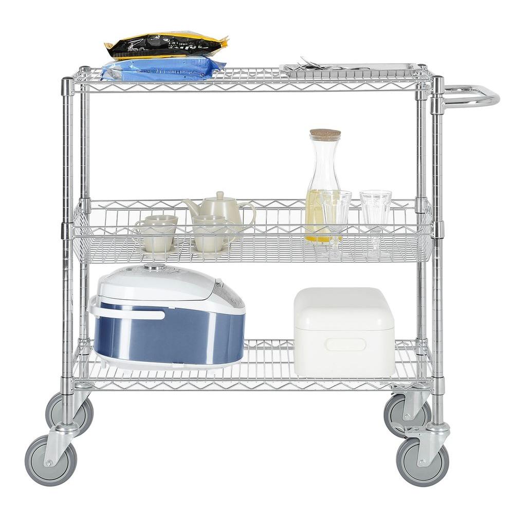 Excel 36 in. W x 40 in. H x 18 in. D Heavy Duty Commercial Grade Wire