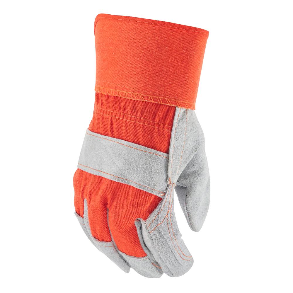 NORDSTROM GRIP FLEXI BUILDERS GLOVES SIZE 11 ORANGE /& BLACK NEW