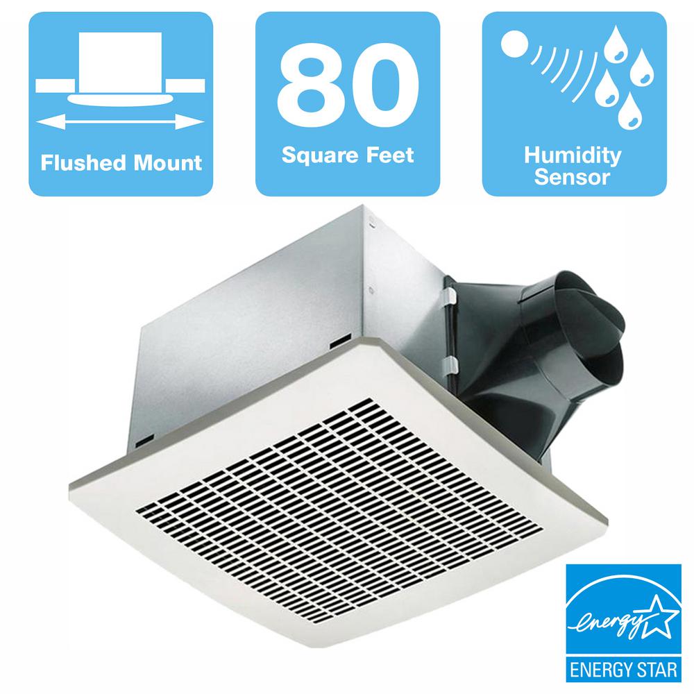 Delta Breez Greenbuilder Series 80 Cfm Ceiling Exhaust Bath Fan With Led Light Space Heaters Home Garden Worldenergy Ae