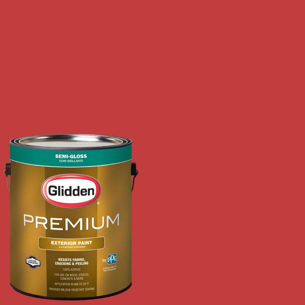Glidden Premium 1 Gal Nhl 004g Buffalo Sabres Dark Red Semi Gloss Nhl 004g Buffalo Sabres Dark Red Semi Gloss