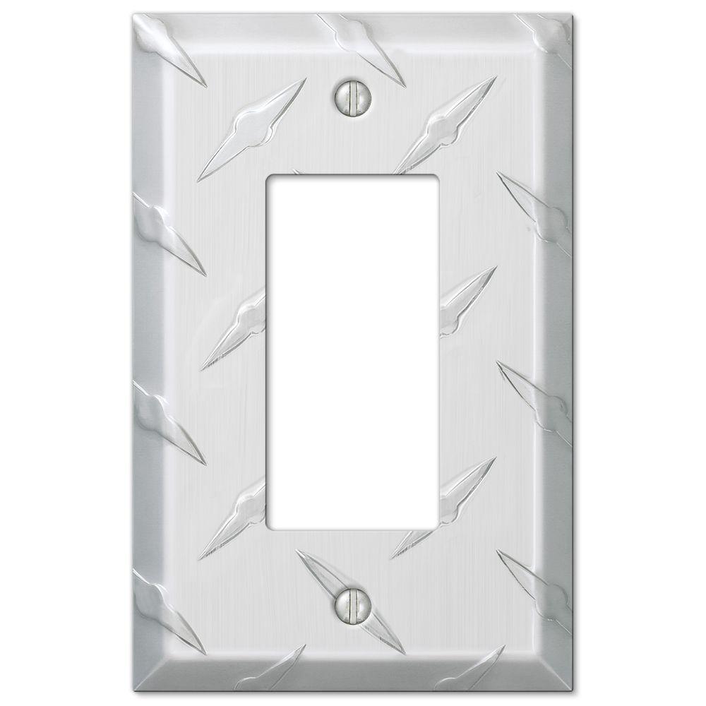 Hampton Bay Acrylic Mirror 1 Decora Wall Plate66RHB The Home Depot