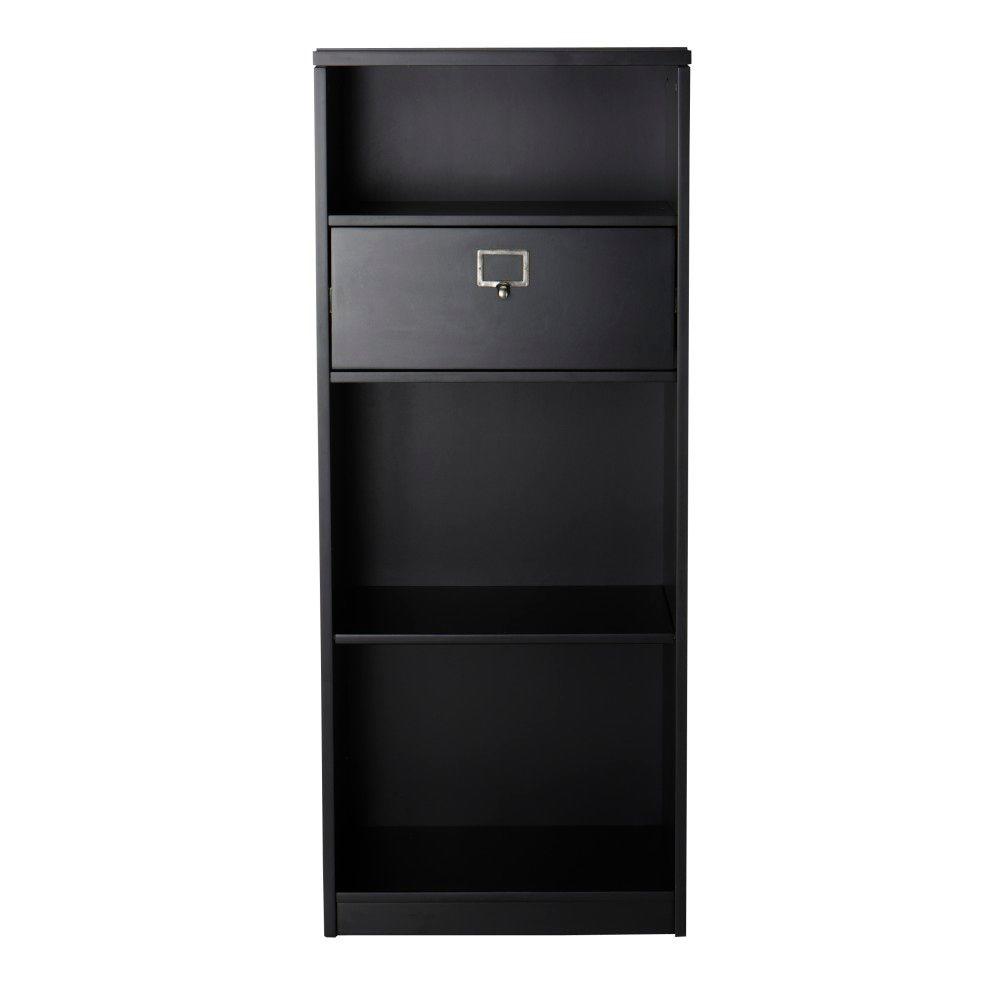 Martha Stewart Living Solutions Black Storage Open Bookcase Martha Stewart Living Solutions Black Storage Open Bookcase 1035700210 The Home Depot