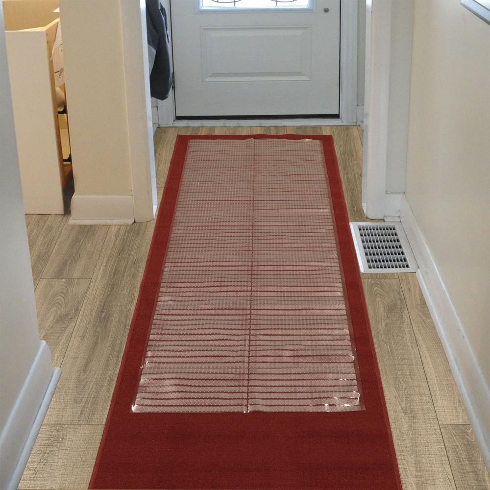Sweet Home Stores Clear Protector 26 In X 10 Ft Plastic Runner
